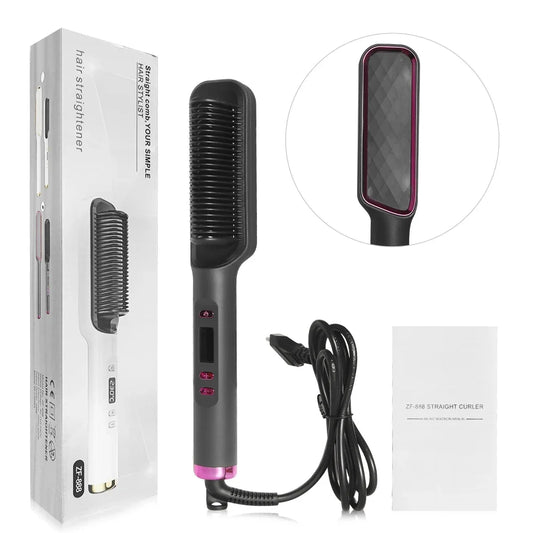 3-in-1 Straightening Brush