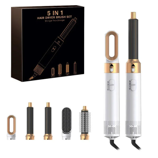 5 in 1 Pro Hair Styler – Curl, Straighten & Volumize Like a Salon Pro